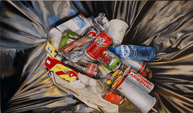 Waste of the world - Oil on canvas